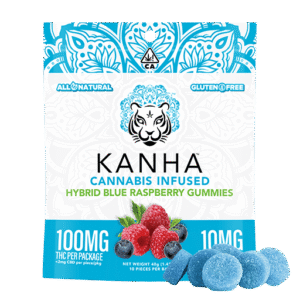 KANHA | Blue Raspberry – Hybrid Gummies – 100mg