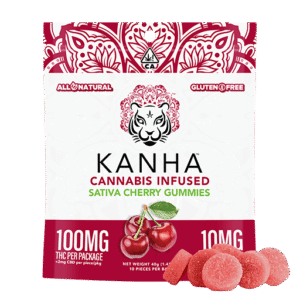 KANHA | Cherry – Sativa Gummies – 100mg