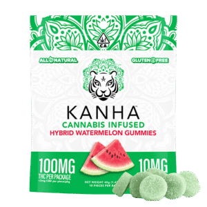 KANHA | Watermelon Hybrid Gummies – 100mg