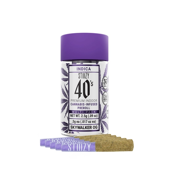 STIIIZY Skywalker OG (I) - 40's Infused Pre-Rolls
